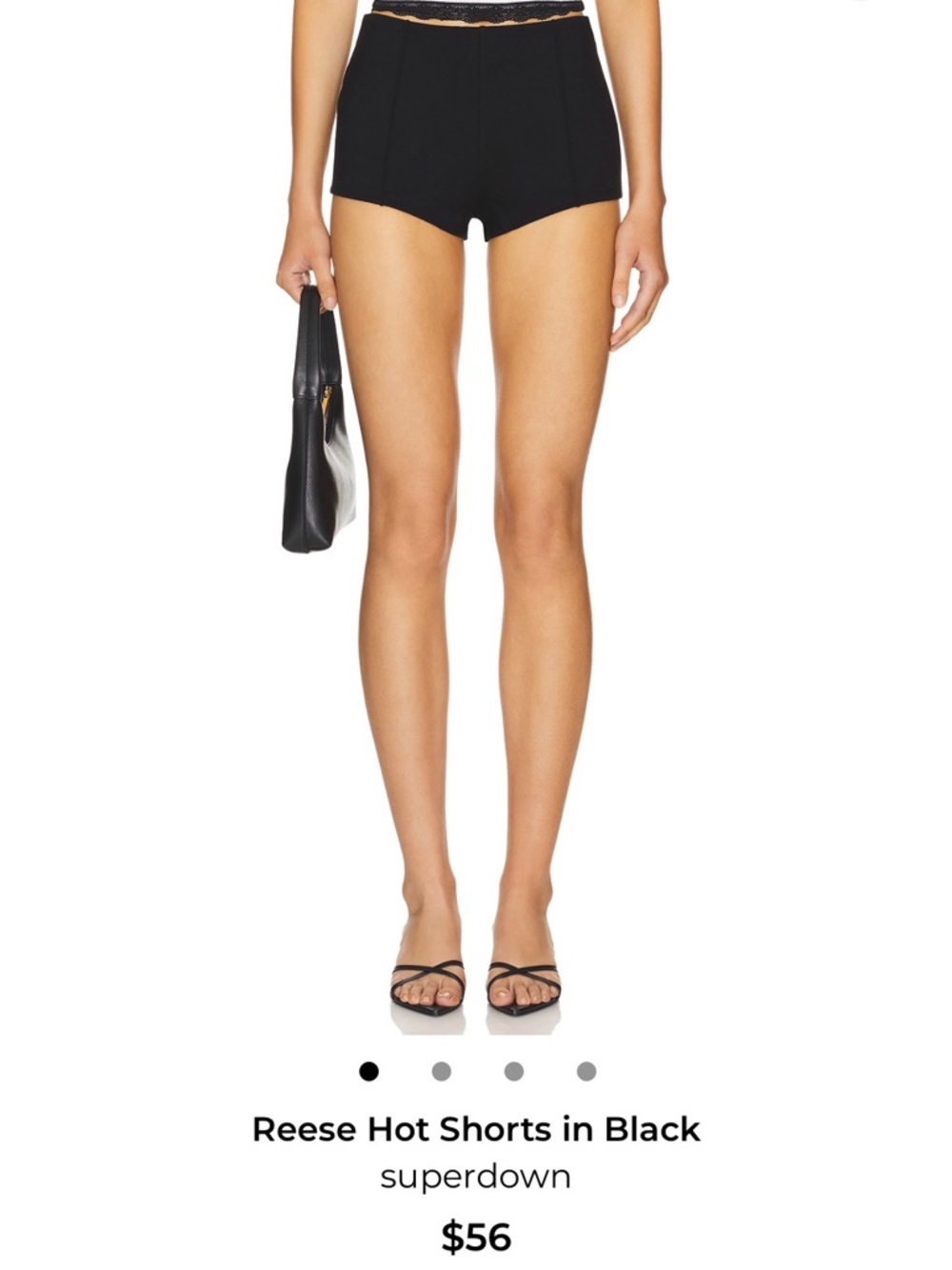 Superdown Reese Hot Short. NWOT size XS